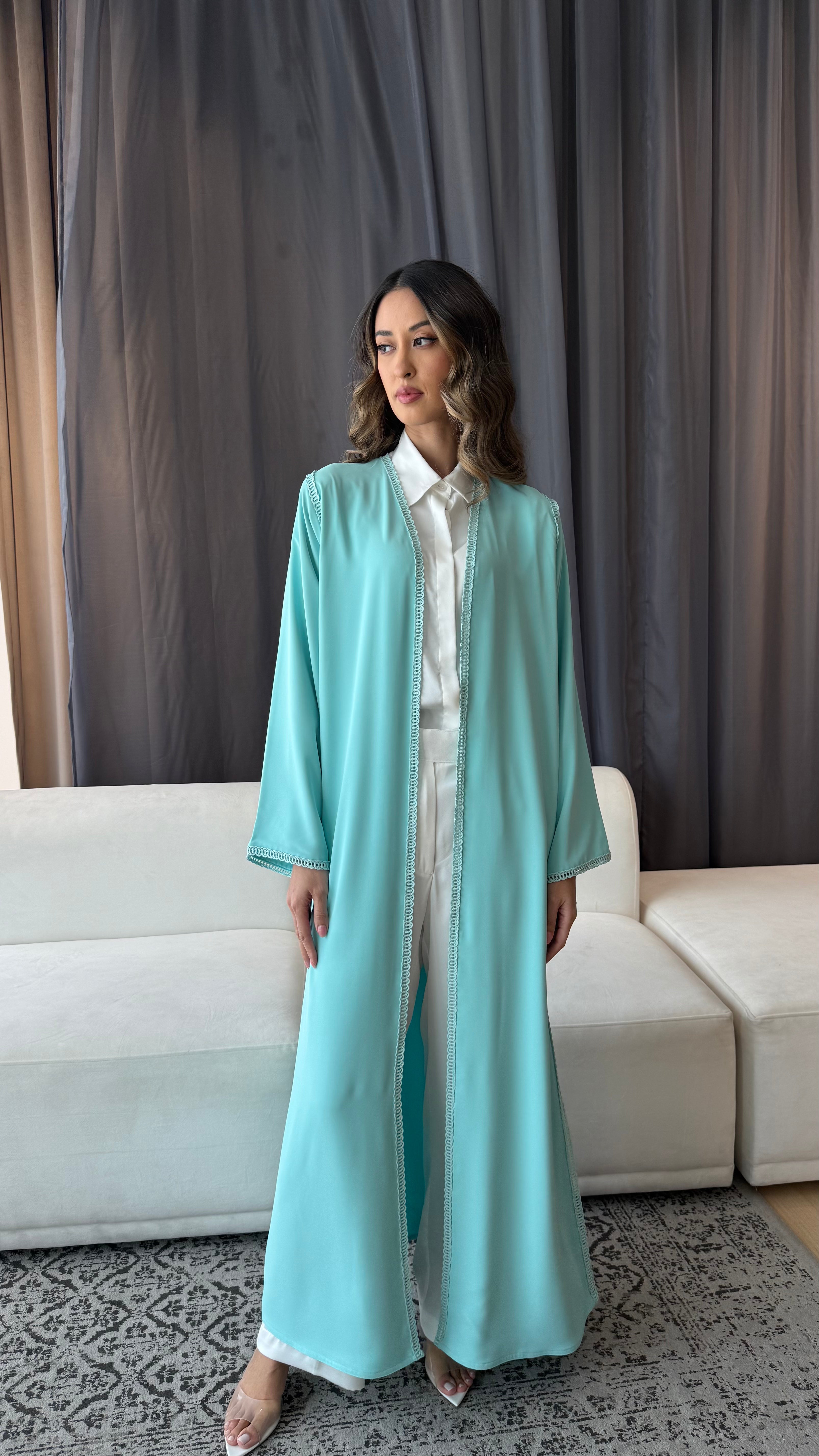 everyday abaya with lace