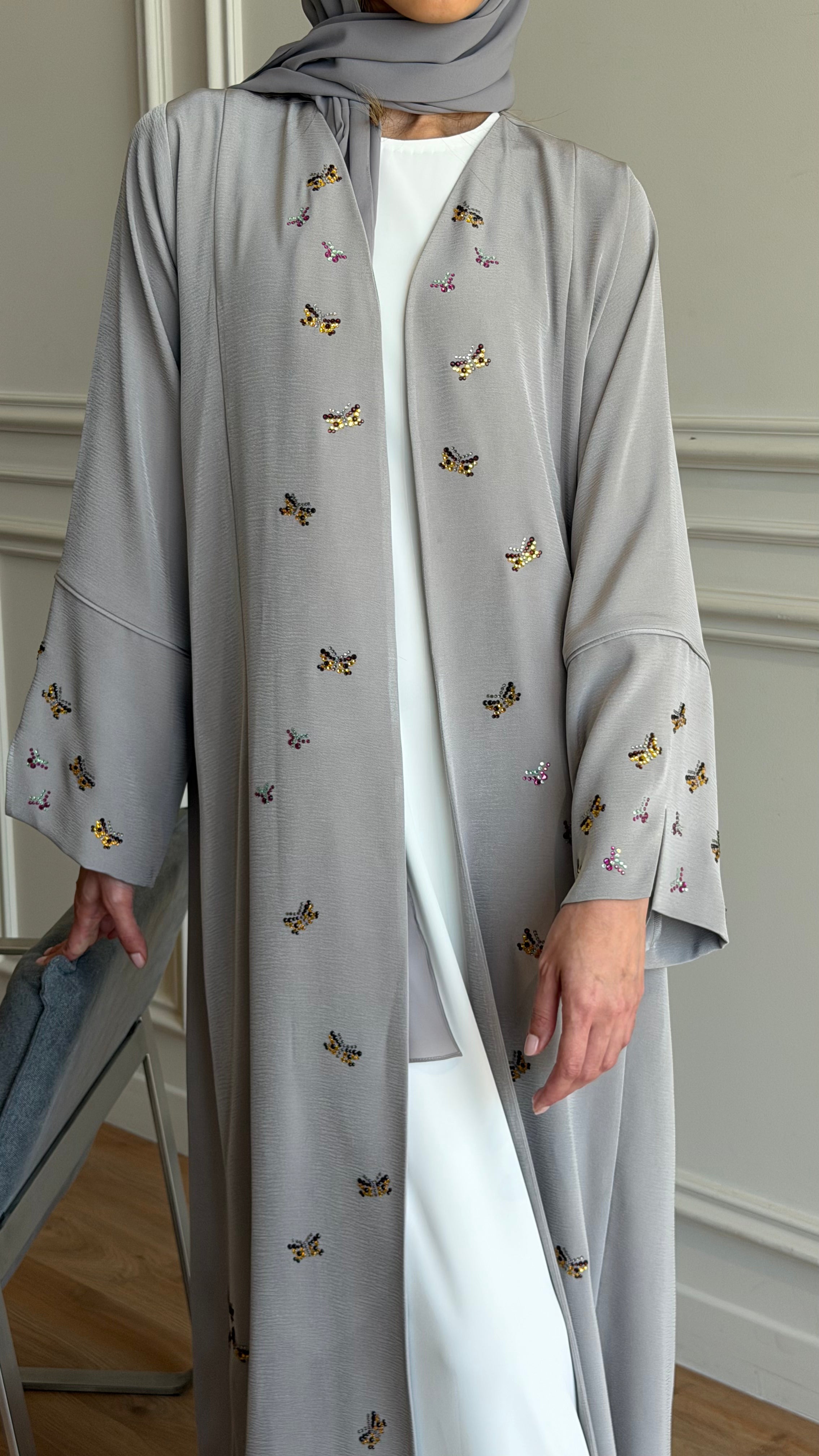 Whispering Butterfly Abaya